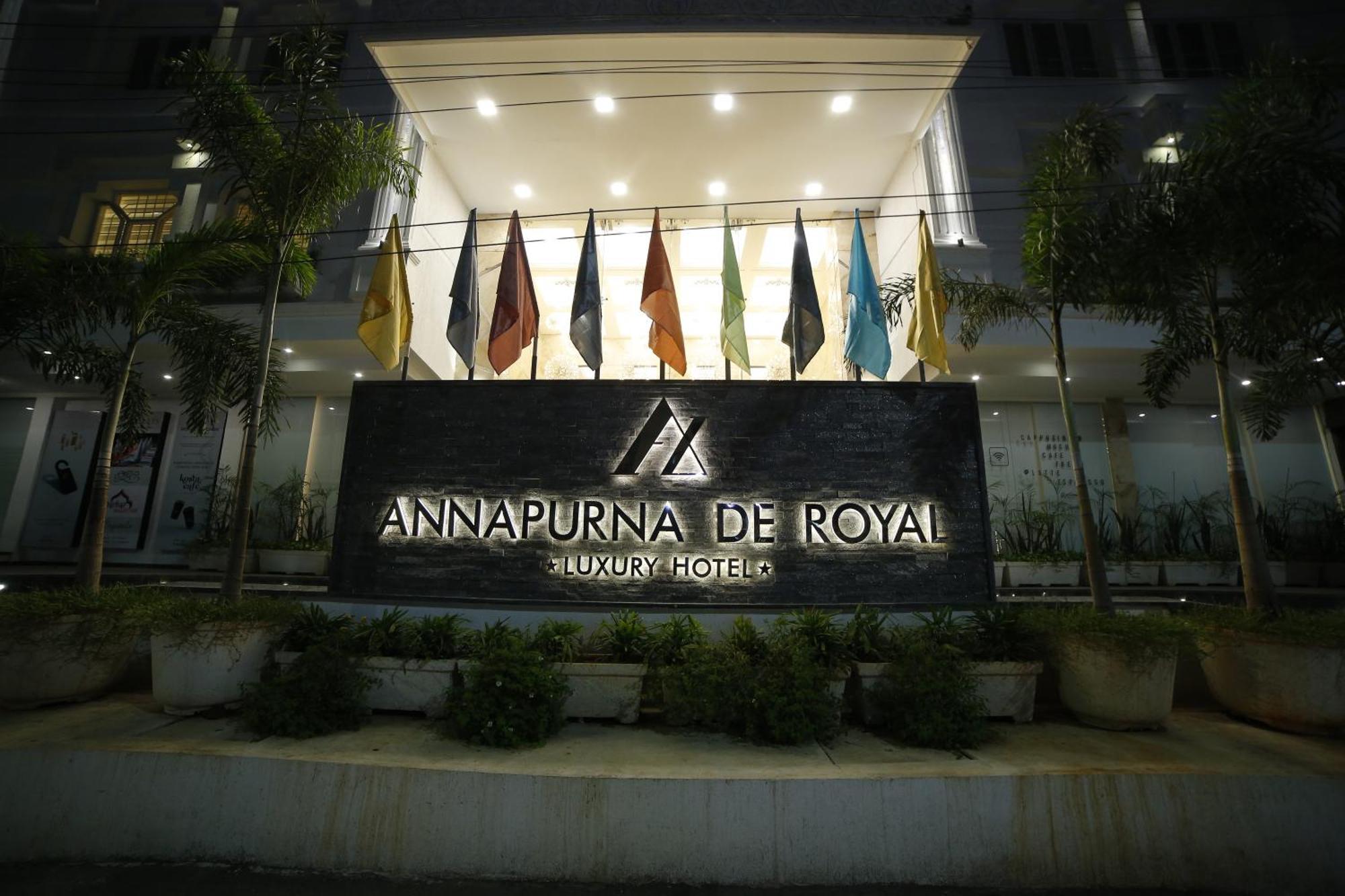 Hotel Annapurna De Royal Guntūr エクステリア 写真
